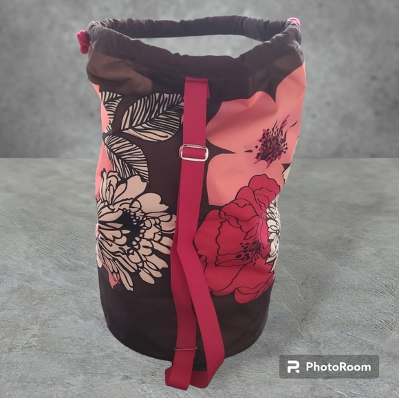 Vera Bradley Large Laundry Bag with Drawstring Top Very Sturdy Great Condition - Picture 2 of 9